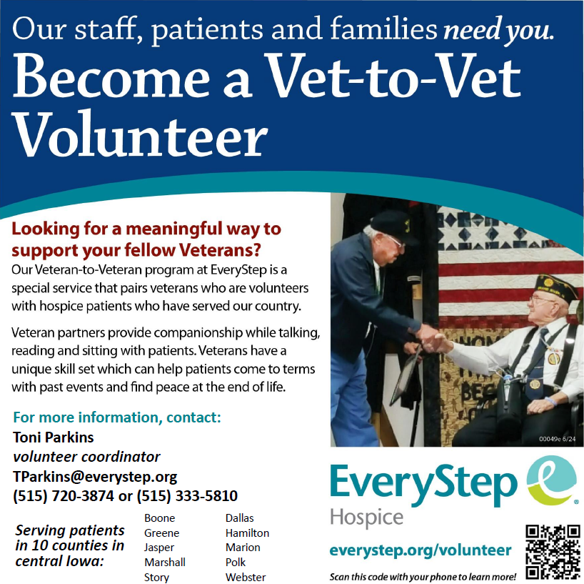 Become a Vet-to-Vet Volunteer